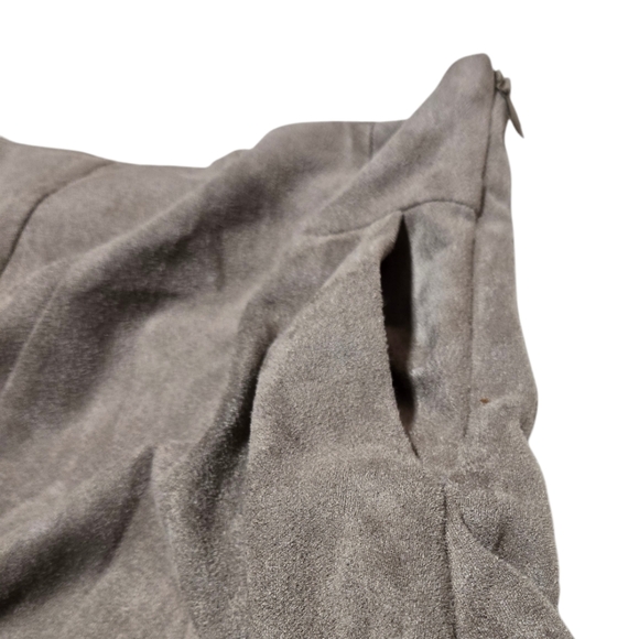 She+Sky faux swede leather skirt. Size S tan skirt. - Picture 5 of 6